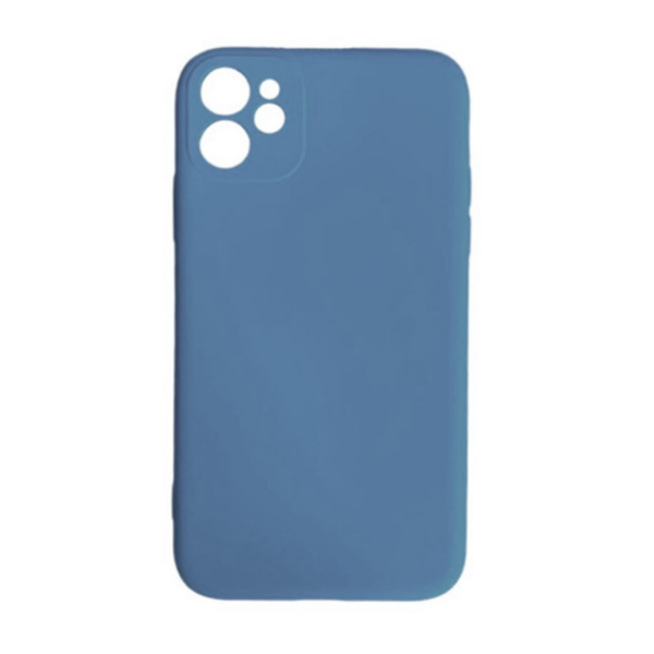 SOFT SILICON CASE FOR APPLE IPHONE 11 BLUE